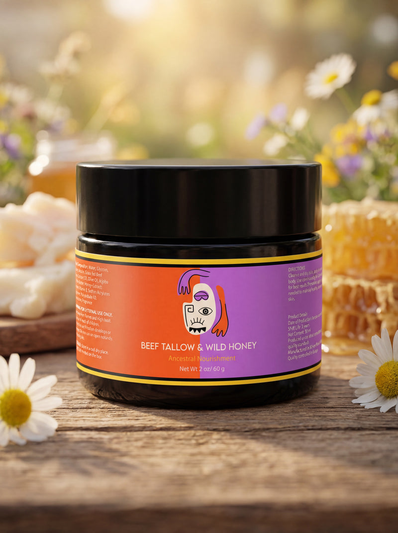 Beef Tallow and Wild Honey Cream